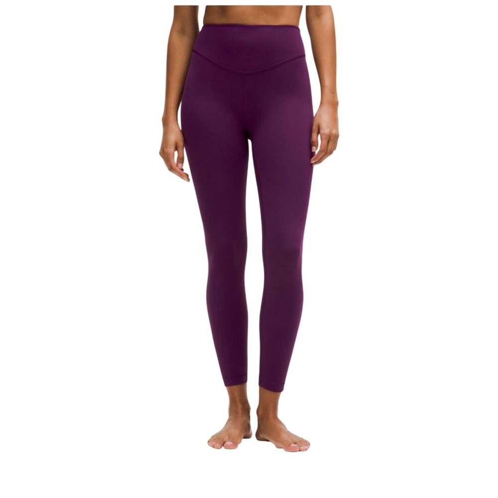 Lululemon Wunder Under Everlux High-Rise Tight 25" Size 2 NWT Dramatic Magenta